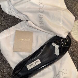 JIMMY CHOO BALLERINA FLATS